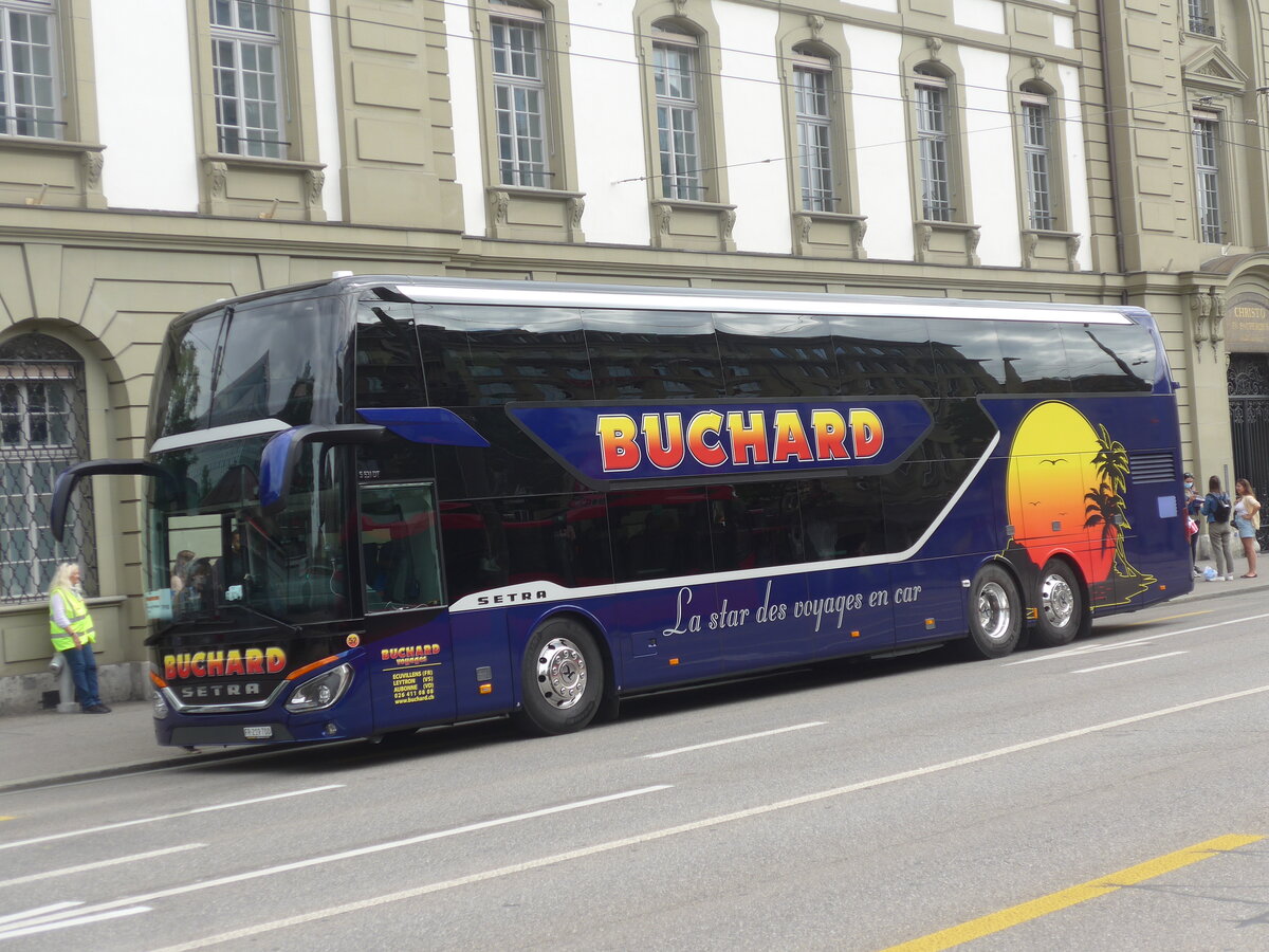 (226'321) - Buchard, Leytron - Nr. 52/FR 219'700 - Setra am 11. Juli 2021 beim Bahnhof Bern