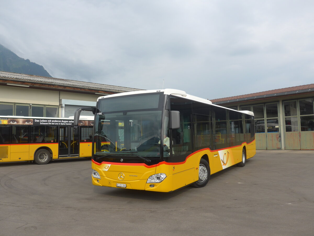 (226'695) - PostAuto Bern - BE 653'384 - Mercedes am 24. Juli 2021 in Aeschi, Garage