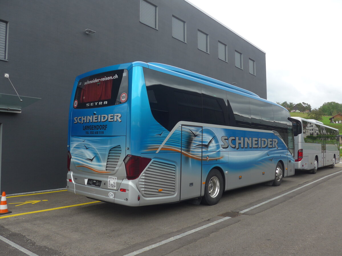 (227'117) - Schneider, Langendorf - Setra am 8. August 2021 in Winterthur, EvoBus