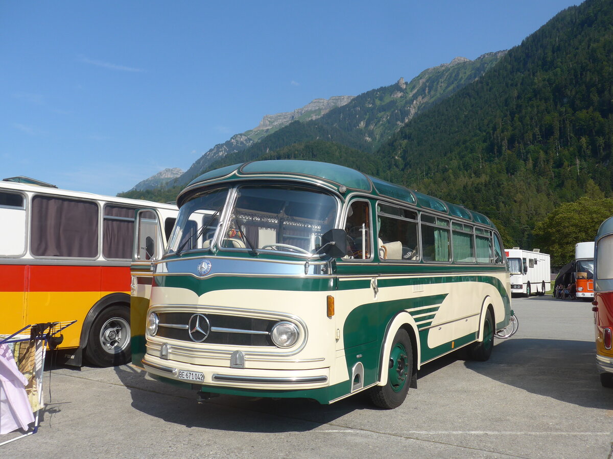 (227'477) - Tschannen, Bern - BE 671'042 - Mercedes am 21. August 2021 in Interlaken, Flugplatz