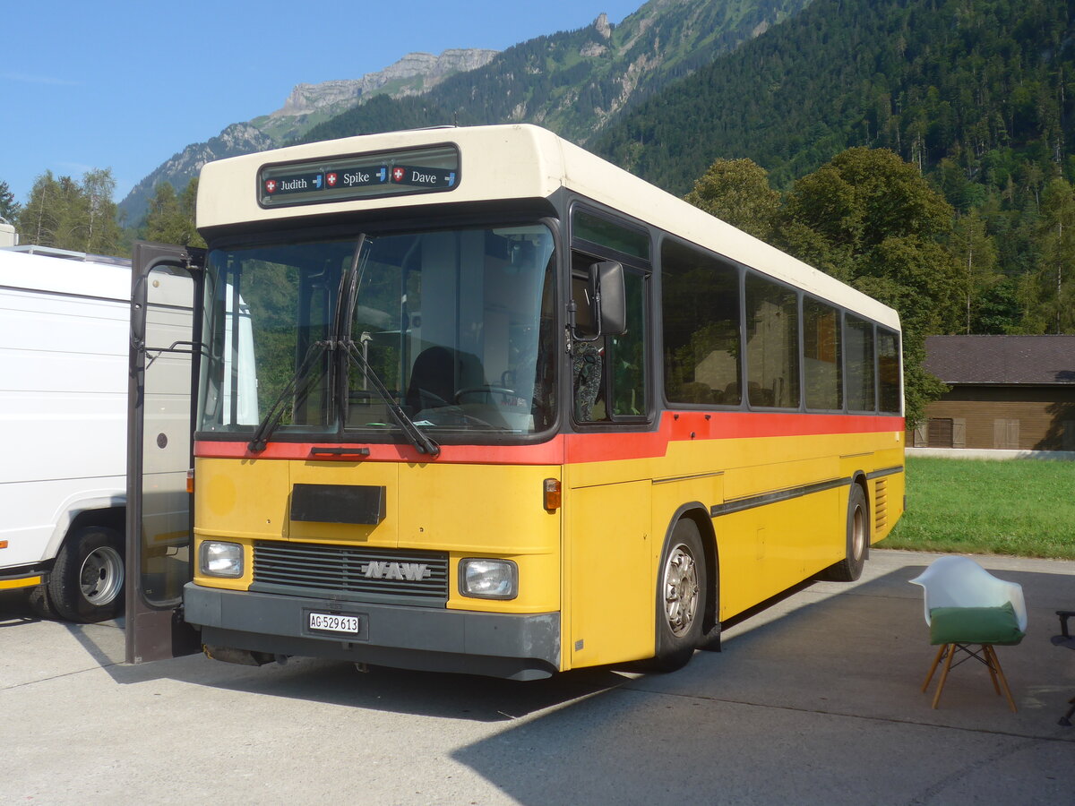 (227'492) - Honegger, Gontenschwil - AG 529'613 - NAW/Hess (ex Hutter, Diepoldsau; ex Schnider, Schpfheim) am 21. August 2021 in Interlaken, Flugplatz