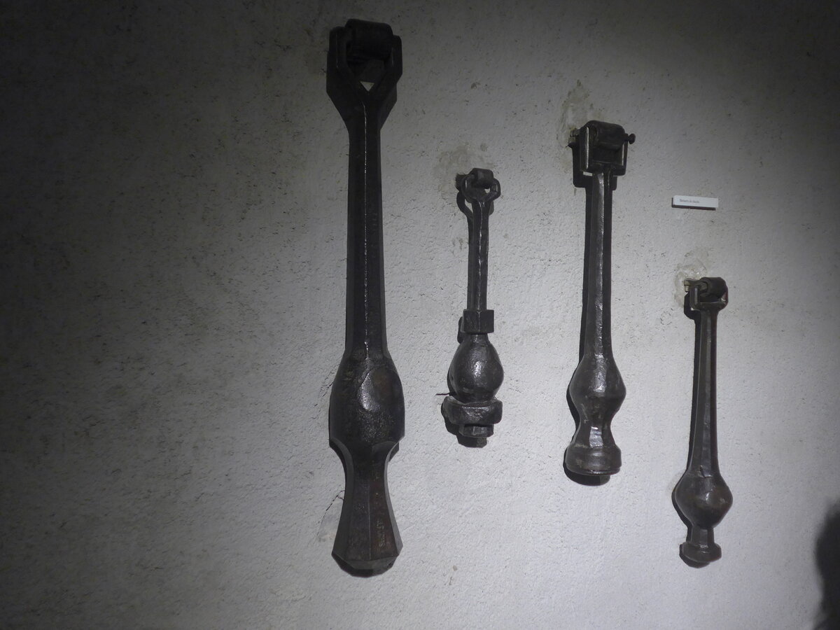 (227'549) - Glockenkl�ppel am 28. August 2021 in Vallorbe, Mus�e du fer et du chemin de fer