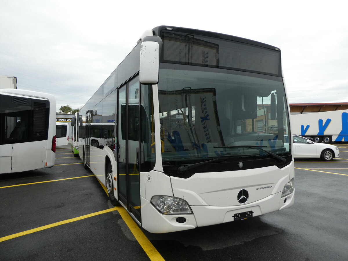 (228'707) - Interbus, Yverdon - Nr. 46 - Mercedes (ex Oesterreich) am 3. Oktober 2021 in Kerzers, Interbus