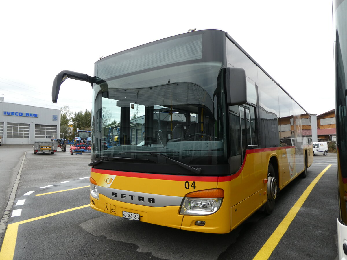 (228'719) - Kbli, Gstaad - Nr. 4/BE 360'355 - Setra am 3. Oktober 2021 in Kerzers, Interbus