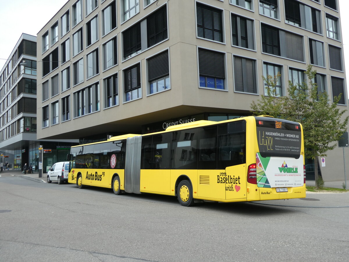 (228'992) - AAGL Liestal - Nr. 85/BL 7188 - Mercedes am 12. Oktober 2021 beim Bahnhof Liestal