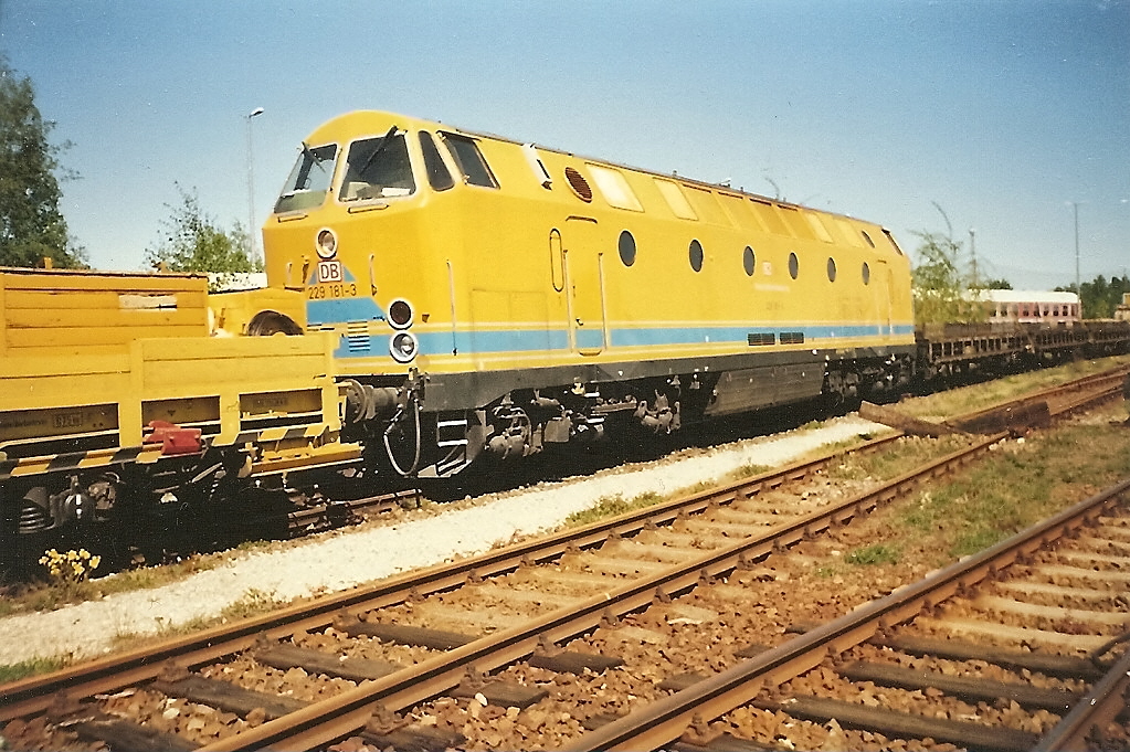 229 181 in der Einsatzstelle Berlin Grunewald.