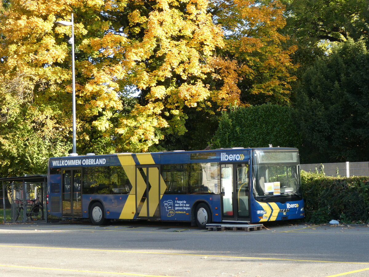 (229'811) - STI Thun - Nr. 128 - MAN am 24. Oktober 2021 bei der Schifflndte Thun