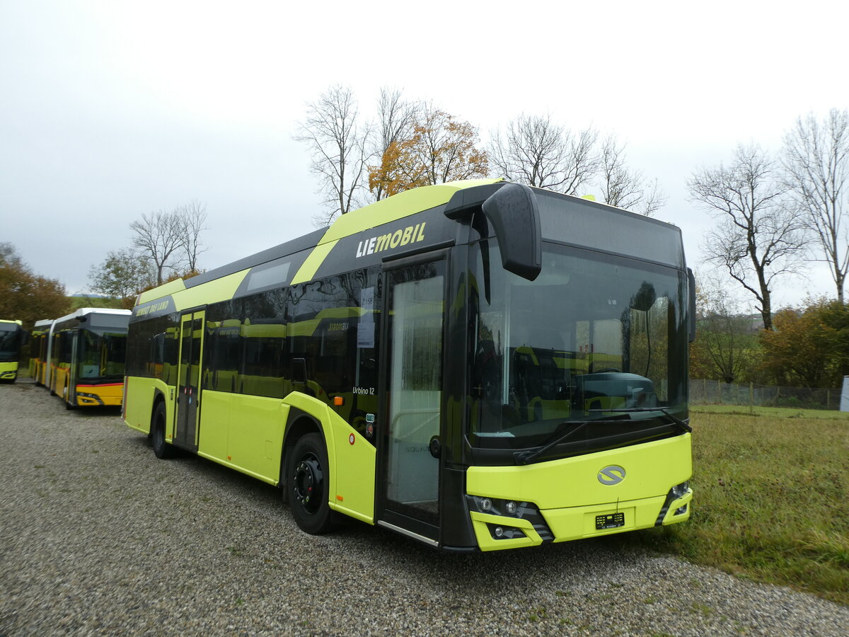 (229'919) - Fr Liechtenstein: BOS PS Anstalt, Vaduz - Nr. 528 - Solaris am 30. Oktober 2021 in Ruswil, Garage ARAG