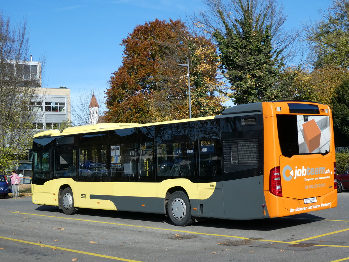 (230'075) - STI Thun - Nr. 181/BE 752'181 - Mercedes am 7. November 2021 bei der Schifflndte Thun