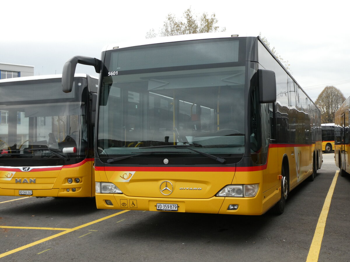 (230'668) - CarPostal Ouest - VD 359'879 - Mercedes (ex JU 31'178; ex Nr. 32) am 13. November 2021 in Yverdon, Garage