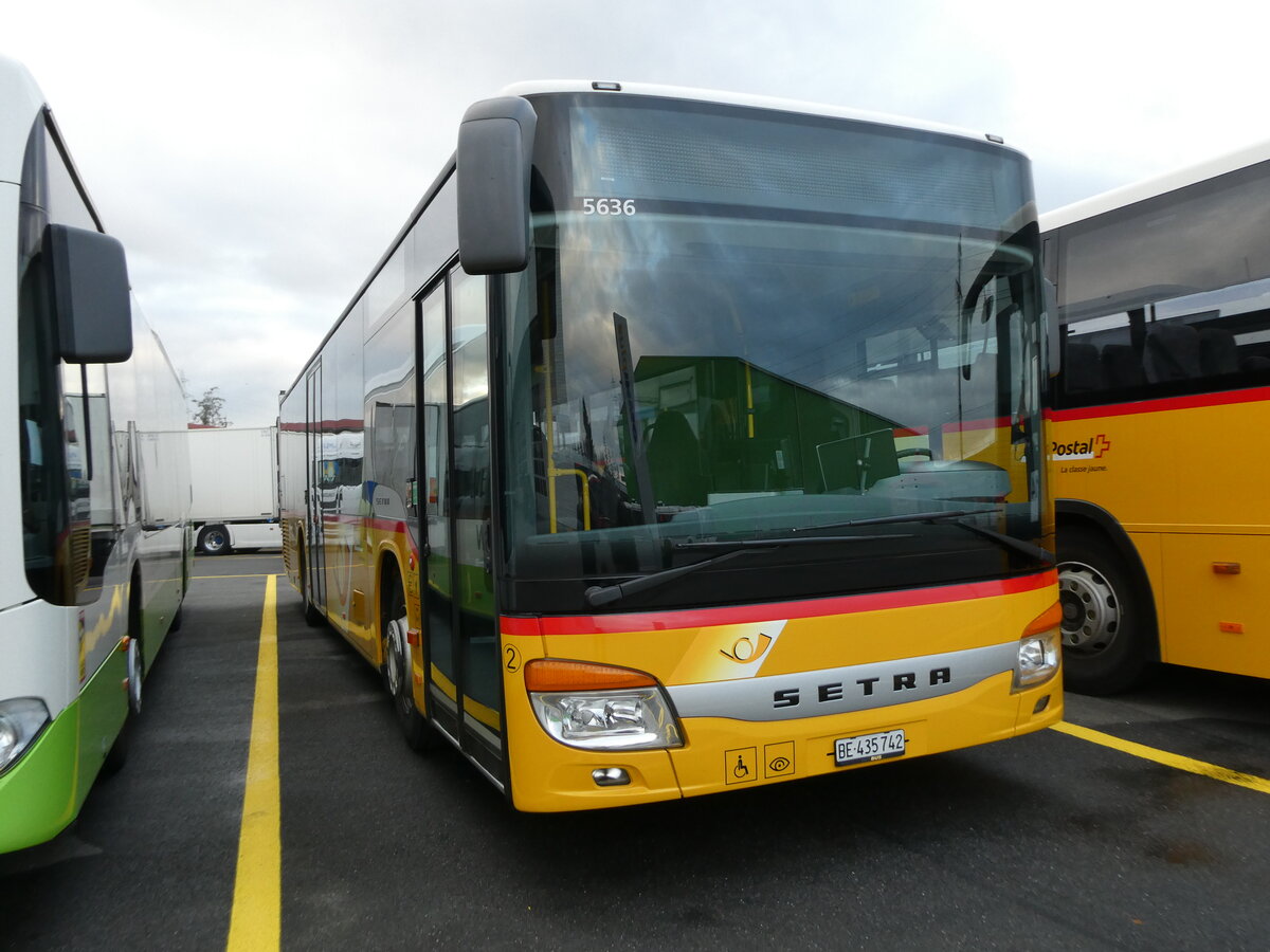 (230'722) - Flck, Brienz - Nr. 2/BE 435'742 - Setra am 13. November 2021 in Kerzers, Interbus