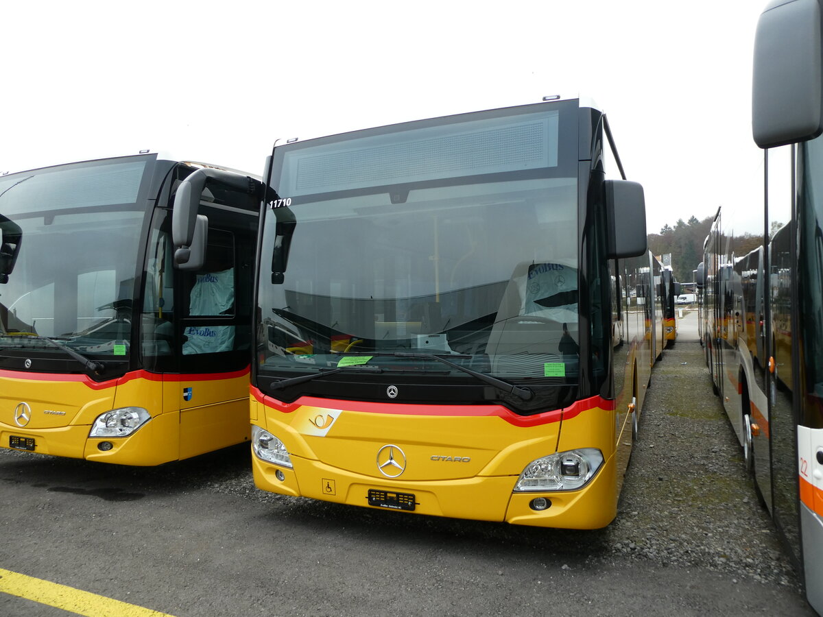 (230'807) - Steffen, Remetschwil - PID 11'710 - Mercedes am 21. November 2021 in Winterthur, EvoBus