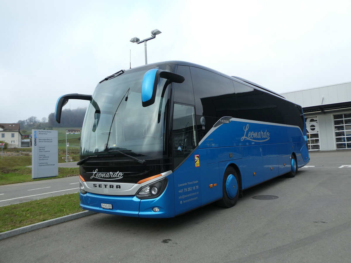 (230'819) - Leonardo, Unterengstringen - ZH 945'688 - Setra am 21. November 2021 in Winterthur, EvoBus