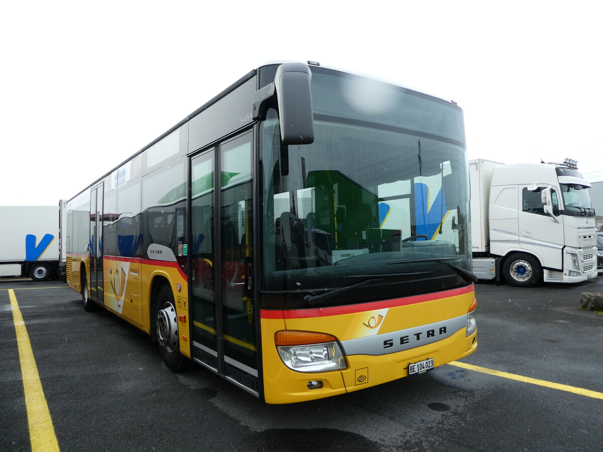 (231'009) - Kbli, Gstaad - BE 104'023 - Setra (ex Nr. 1) am 28. November 2021 in Kerzers, Interbus