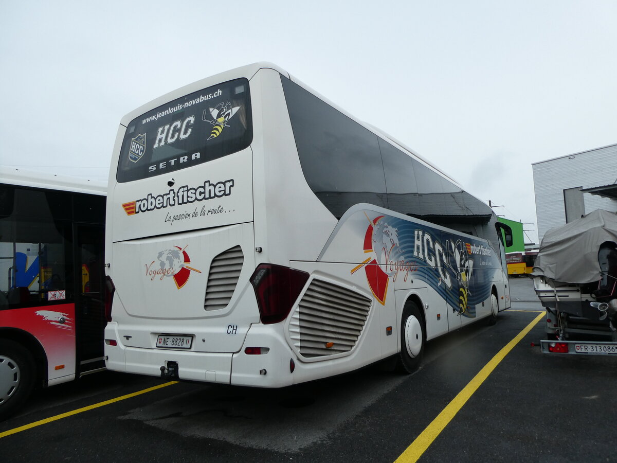 (231'019) - Jean-Louis, Ftigny - Nr. 43/NE 8828 - Setra am 28. November 2021 in Kerzers, Interbus