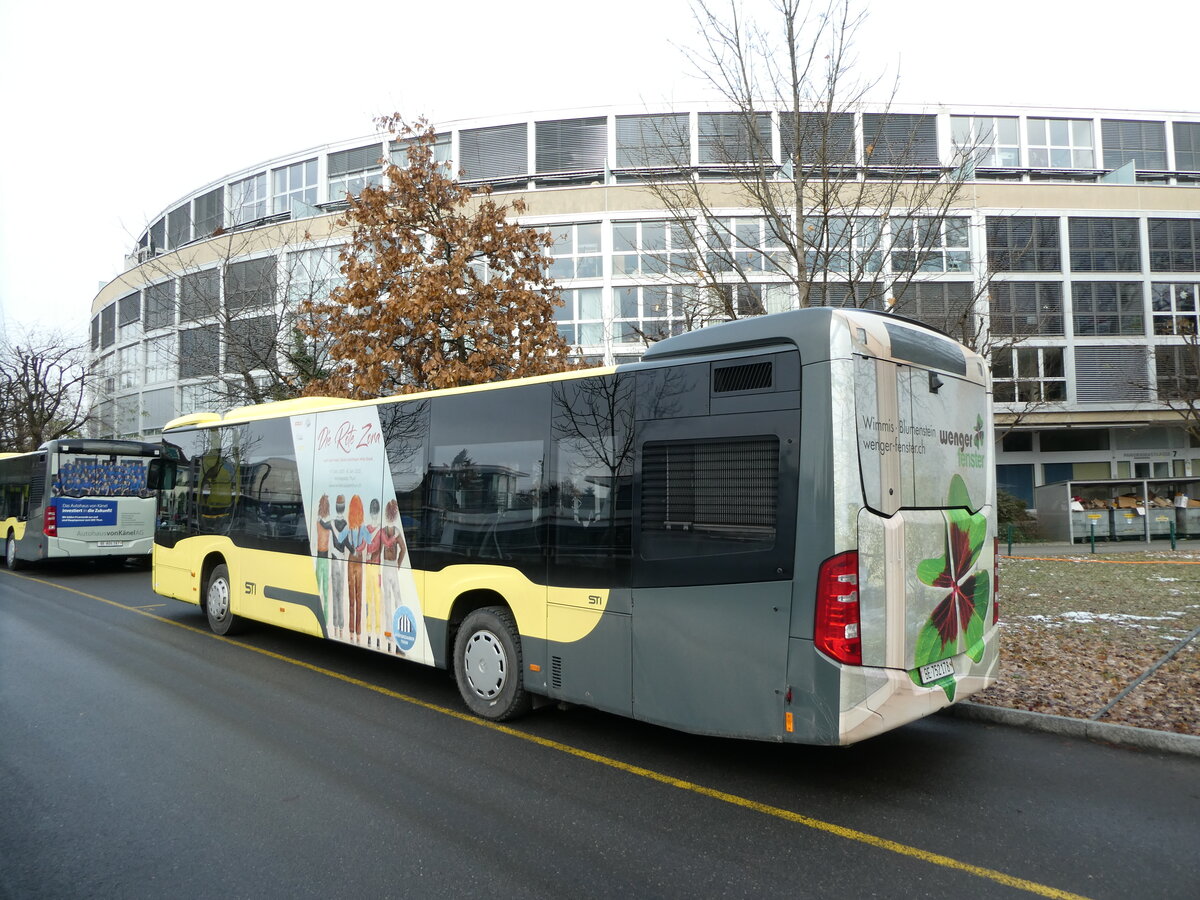 (231'229) - STI Thun - Nr. 178/BE 752'178 - Mercedes am 13. Dezember 2021 bei der Schifflndte Thun