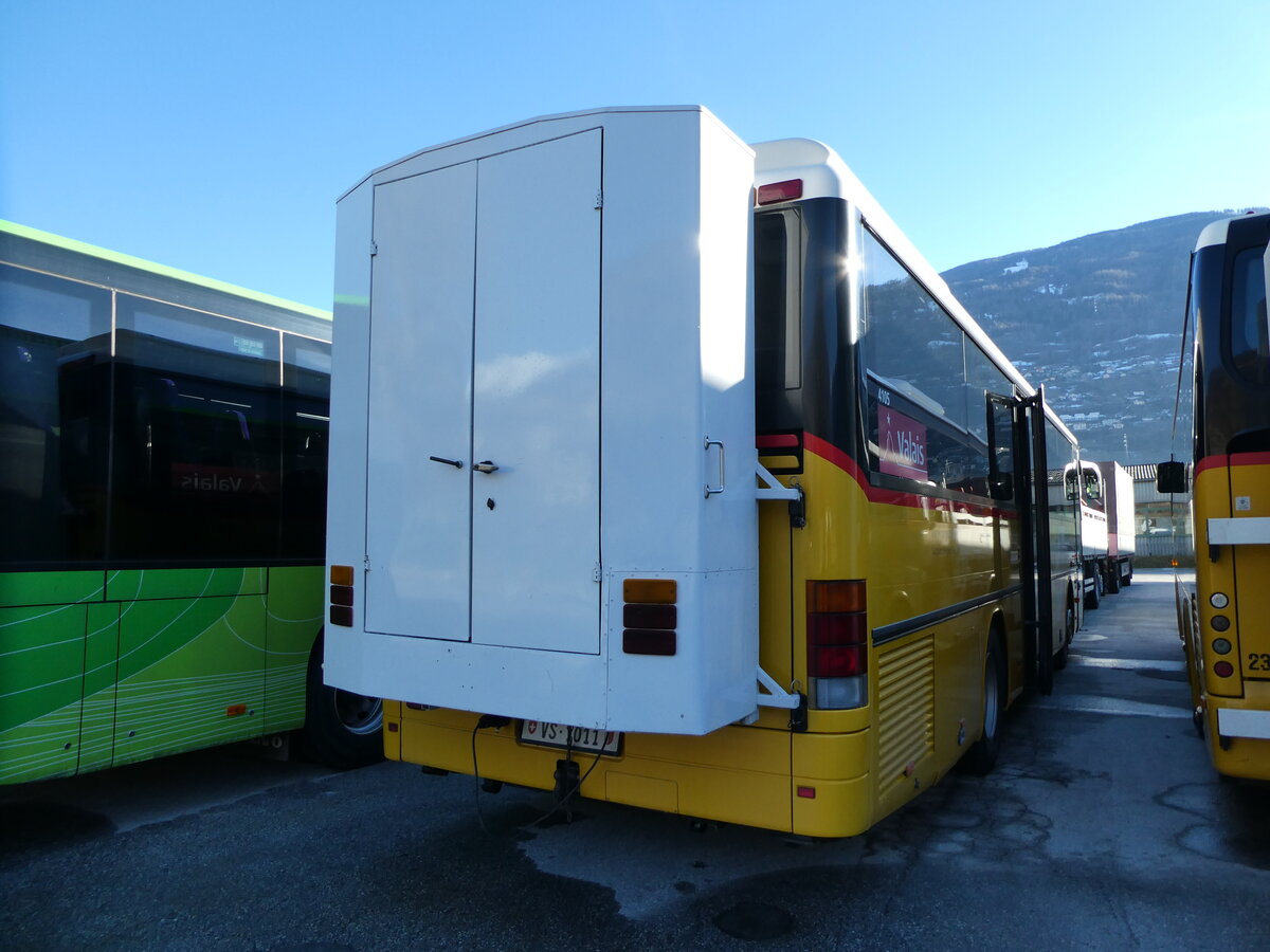 (231'663) - Evquoz, Erde - VS 1011 - Setra am 1. Januar 2022 in Sion, Iveco