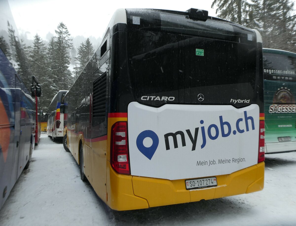 (231'909) - Wyss, Boningen - SO 107'274 - Mercedes am 9. Januar 2022 in Adelboden, Unter dem Birg