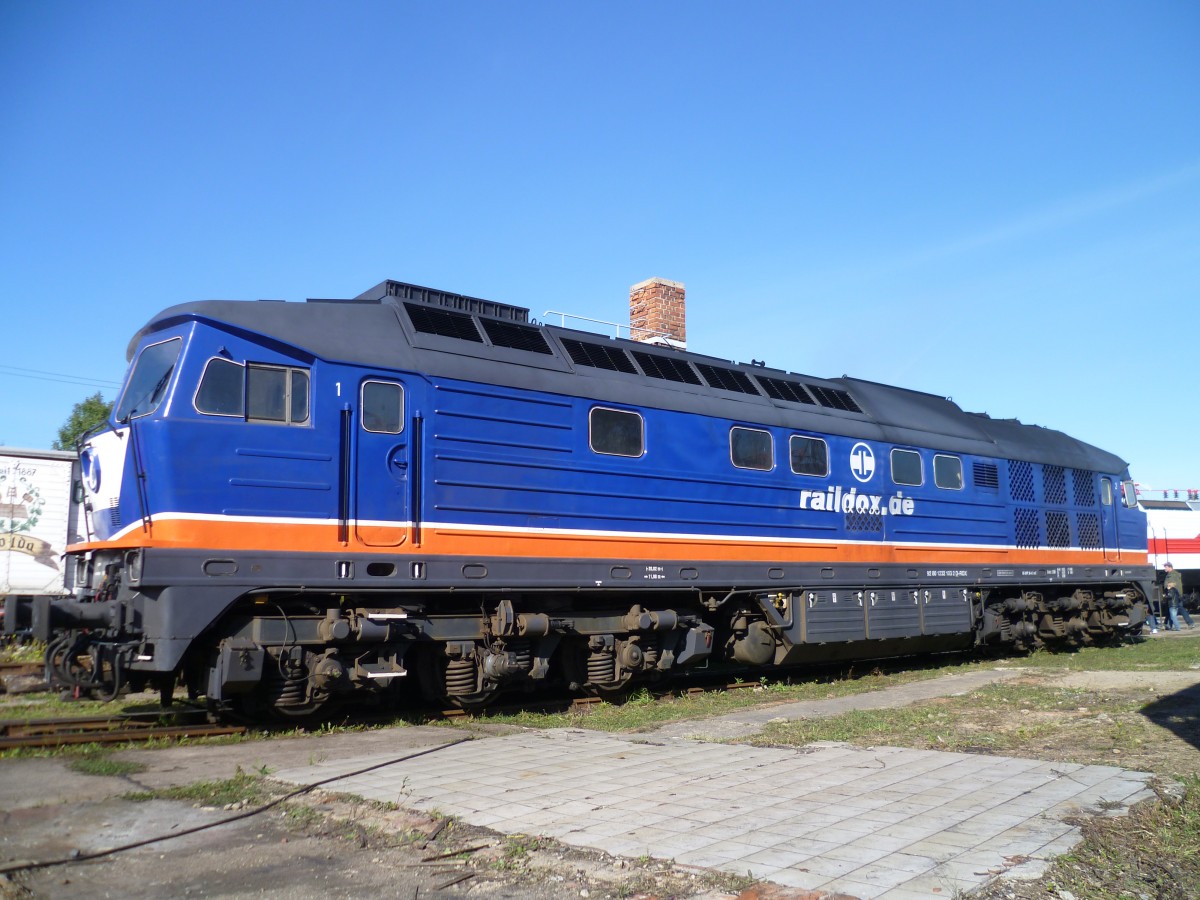 232 103-2 war am 09.10.11 zu Gast beim BW Fest in Weimar. 