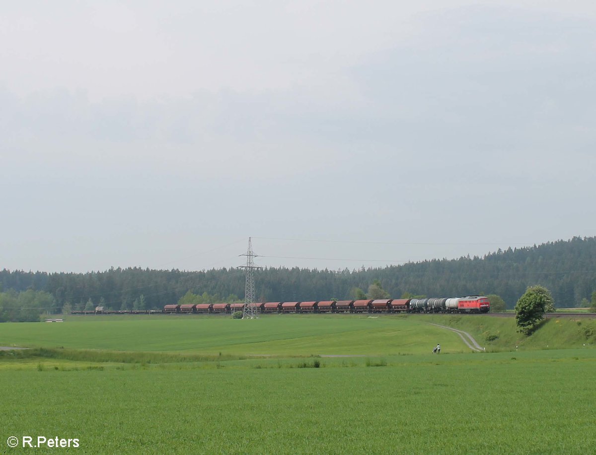 232 252 zieht kurz vor Marktleuthen den 51712 NNR - LE Frankenwald Umleiter. 28.05.16