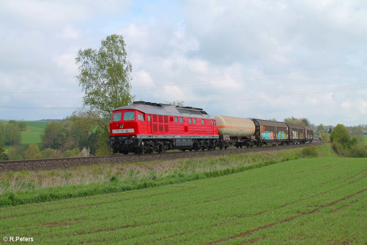 232 259 mit EZ 45362 XTCH - NNR Seußen. 06.05.19