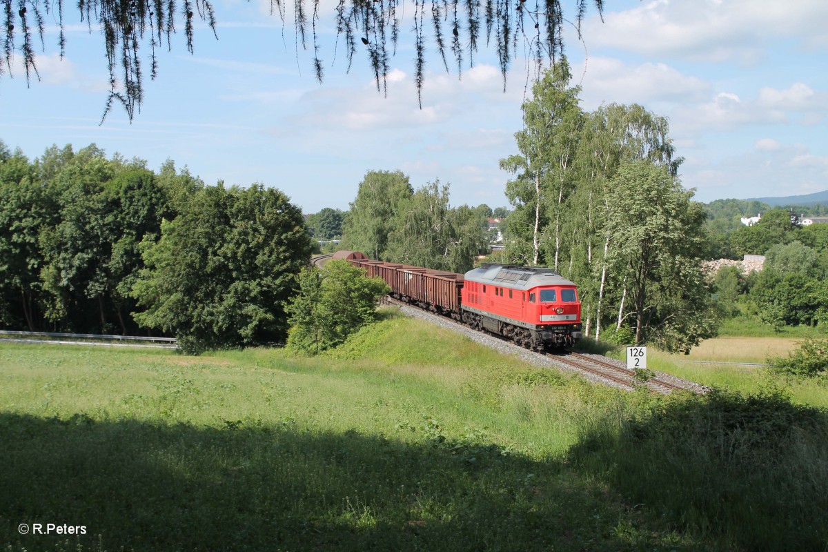 232 359-0 verlässt Marktredwitz mit dem 45367 NNR - XTCH. 17.06.15