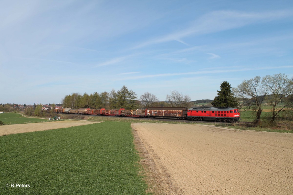 232 359 mit dem 51651Frankenwald Umleiter Leipzig Engelsdorf - Nütnberg bei Waldershof. 17.04.14