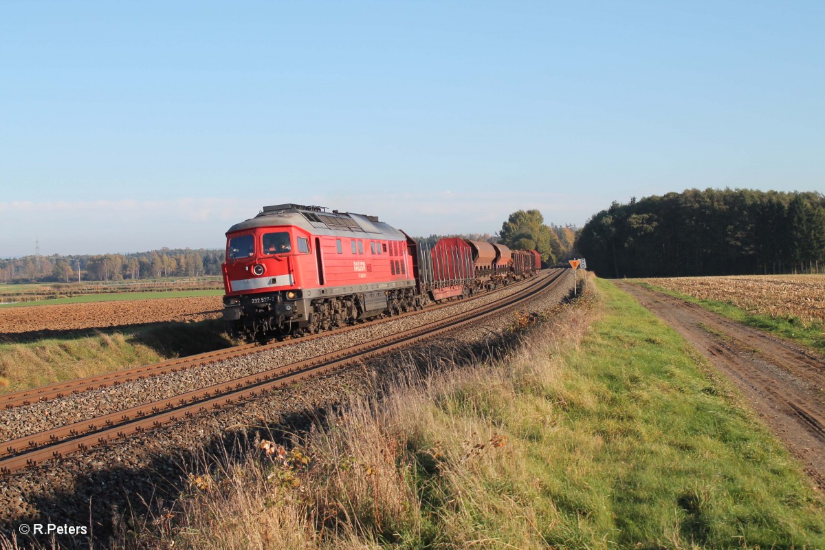 232 527-2 mit dem kurzen 56743 NNR - NMR bei Oberteich. 19.10.14