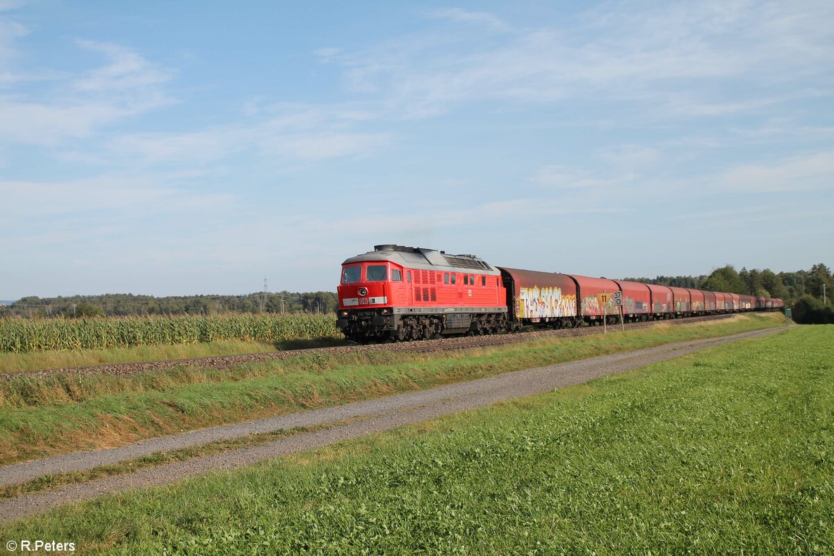 232 703 mit dem GAG 68296 Regensburg - Hof bei Oberteich. 22.09.21