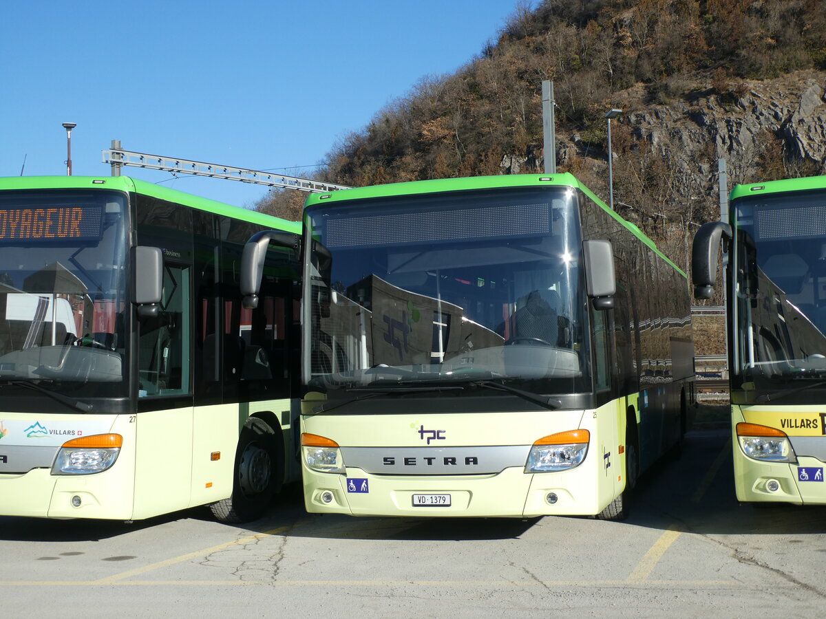 (232'335) - TPC Aigle - Nr. 25/VD 1379 - Setra (ex Volnbusz, H-Budapest) am 22. Januar 2022 in Aigle, Dpt 