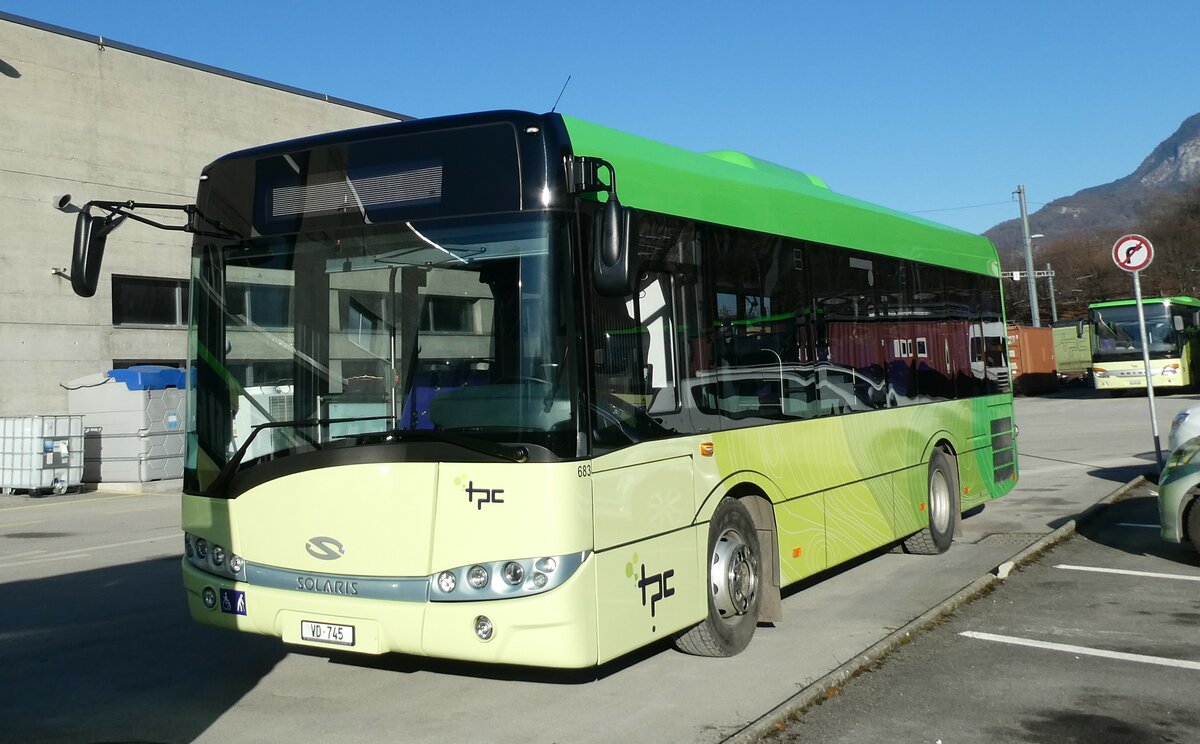 (232'341) - TPC Aigle - VD 745 - Solaris am 23. Januar 2022 in Aigle, Dpt