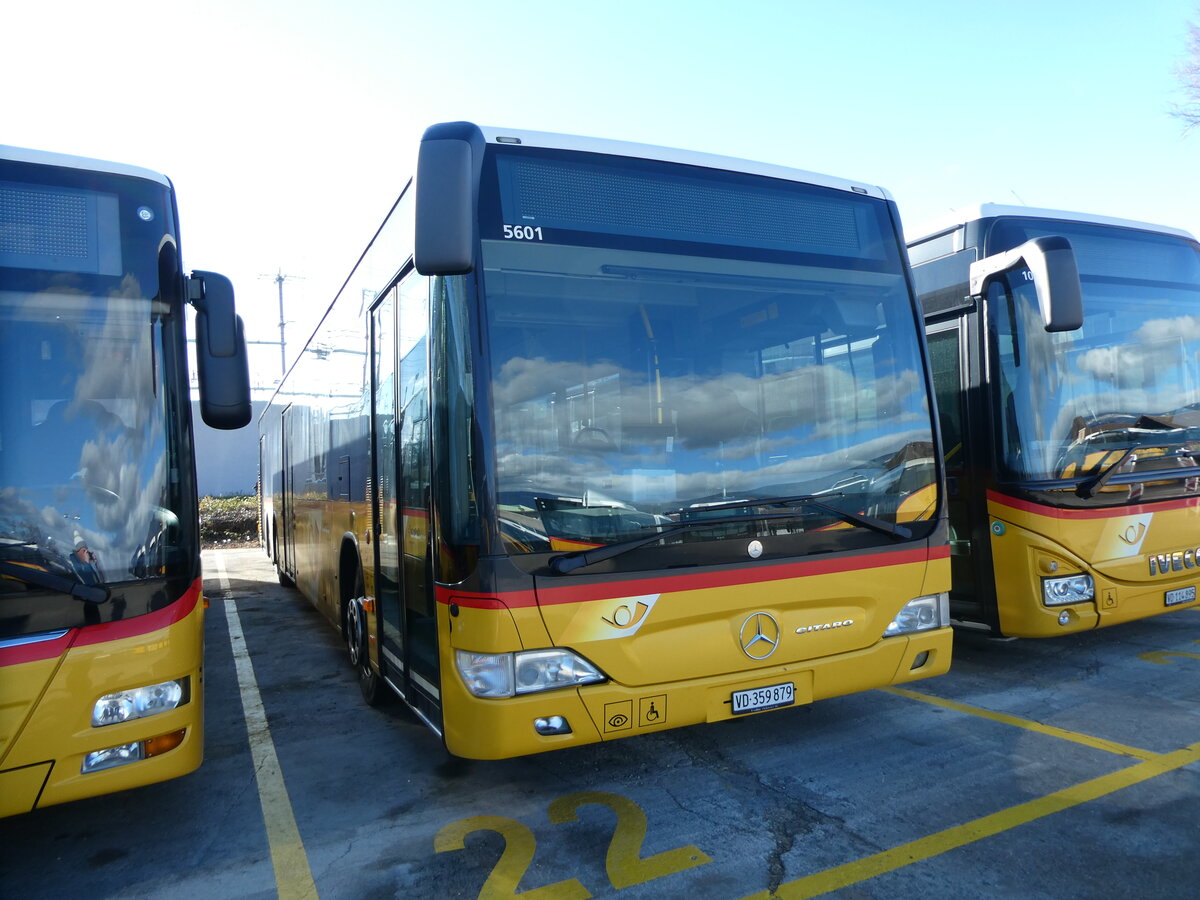 (232'510) - CarPostal Ouest - VD 359'879 - Mercedes (ex JU 31'178; ex Nr. 32) am 30. Januar 2022 in Yverdon, Garage