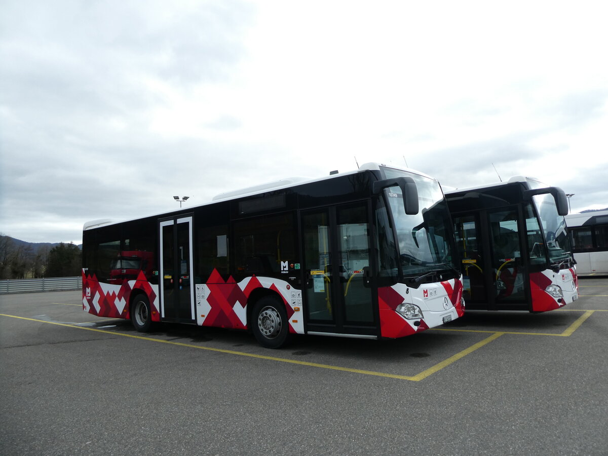 (232'643) - Tobler, Rebeuvelier - BE 748'701 - Mercedes am 6. Februar 2022 in Develier, Postgarage