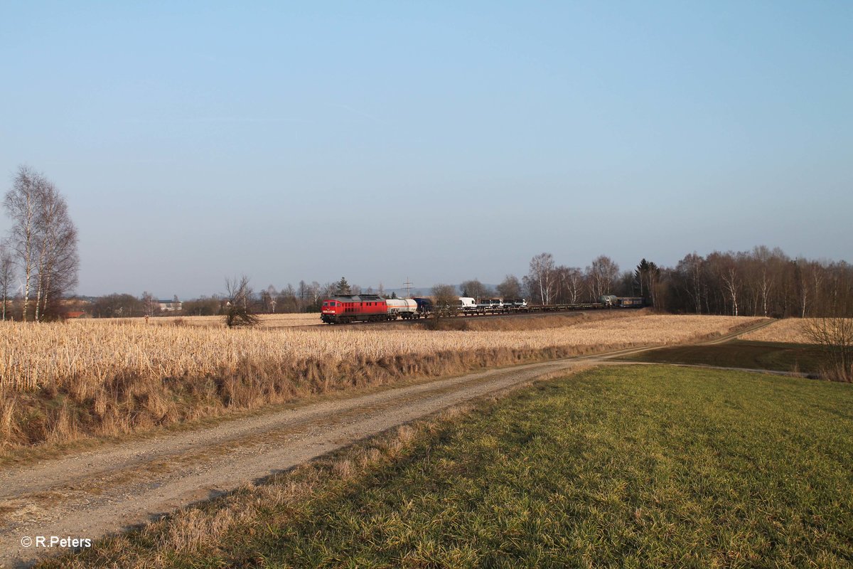 233 367-2 zieht bei Unterthölau den Frankenwald Umleiter EZ51724 Nürnberg - Leipzig Engelsdorf. 18.03.16