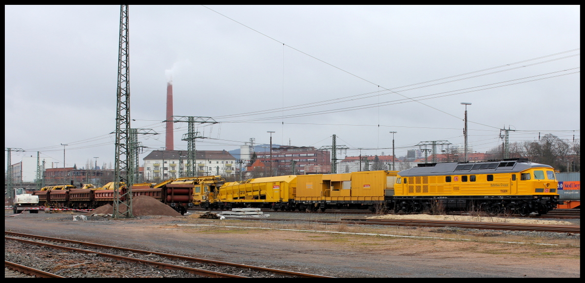 233 493 im Güterbahnhof Fulda am 22.03.15