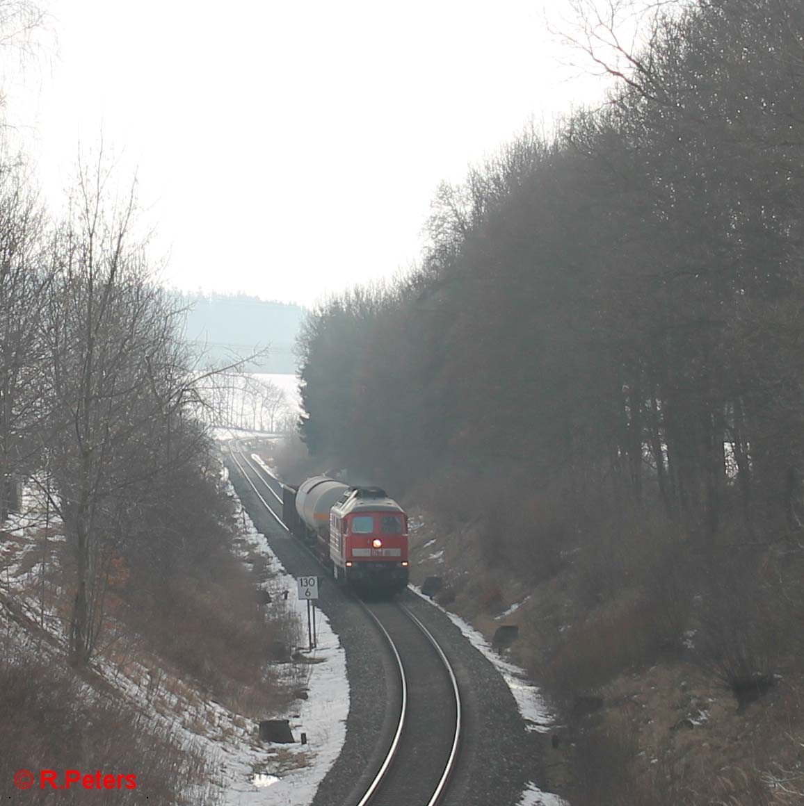 233 698-0 mit dem 45365 NNR - XTCH bei Seußen. 16.02.17