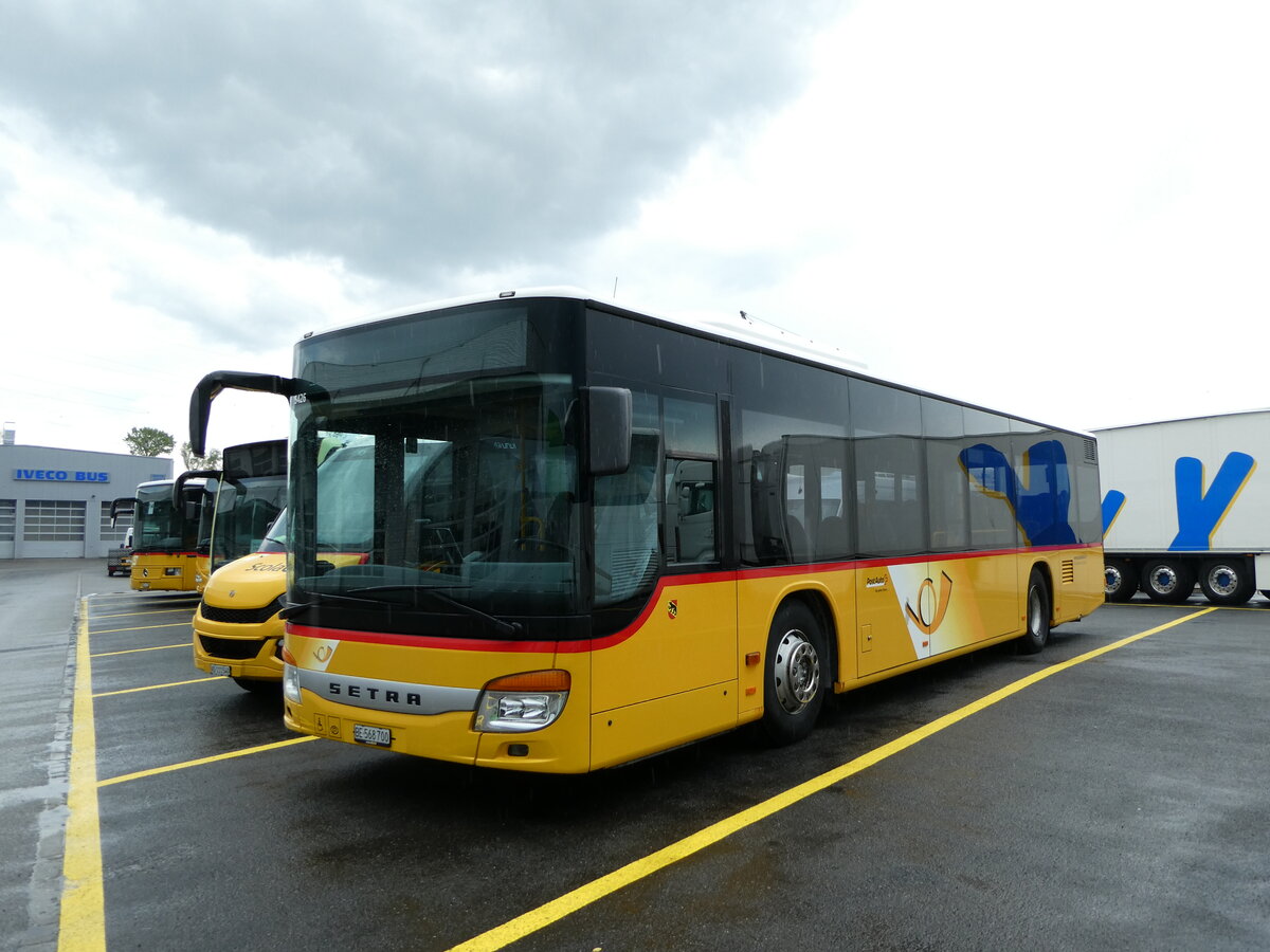 (234'977) - Flck, Brienz - Nr. 3/BE 568'700 - Setra am 30. April 2022 in Kerzers, Interbus