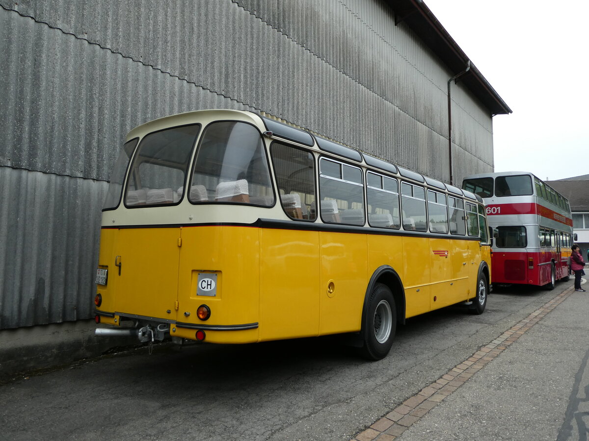 (235'275) - Oldtimer Club Saurer, Arbon - TG 162'182 - Saurer/Saurer (ex Ryffel, Zrich; ex M+79'500; ex P 24'136; ex P 21'736) am 7. Mai 2022 in Attikon, Wegmller