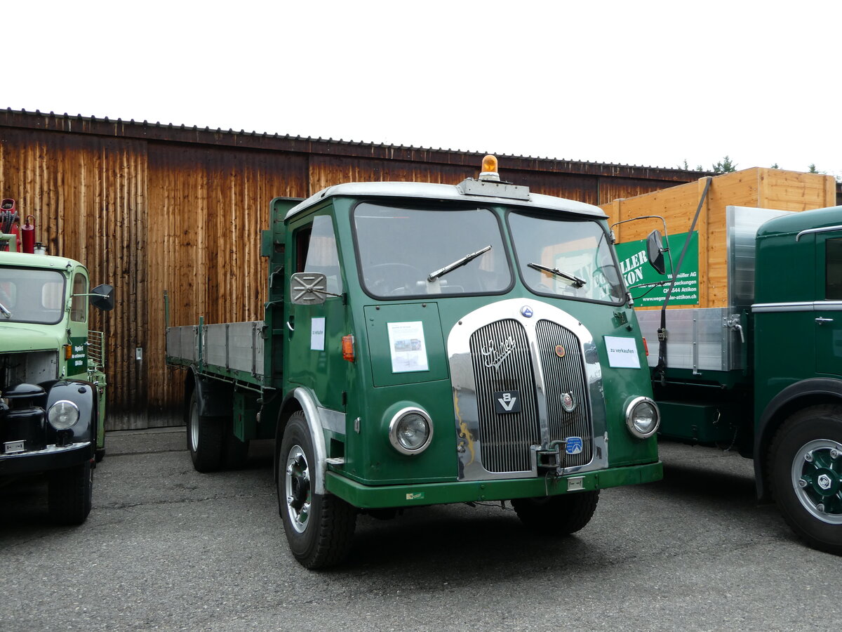 (235'285) - Wegm�ller, Attikon - Saurer am 7. Mai 2022 in Attikon, Wegm�ller