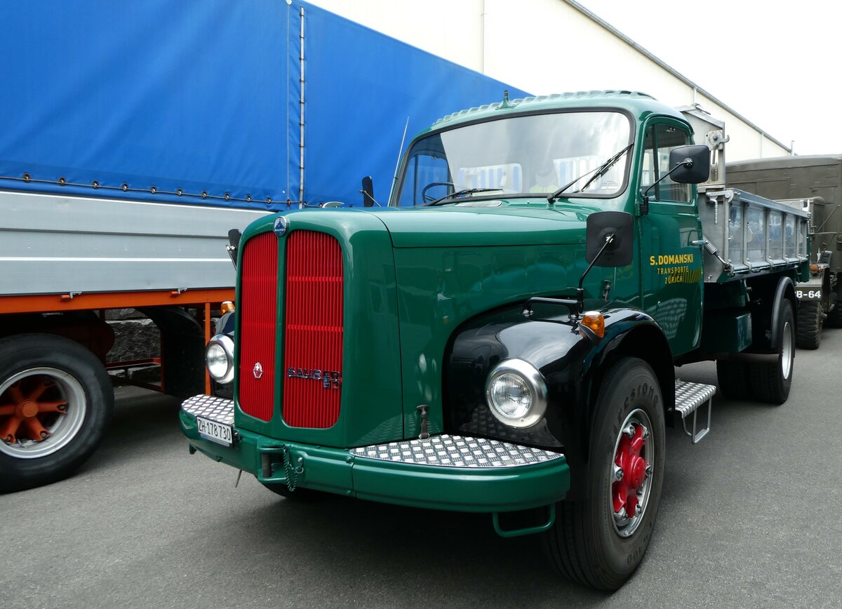 (235'318) - Domanski, Z�rich - ZH 178'730 - Saurer am 7. Mai 2022 in Attikon, Wegm�ller