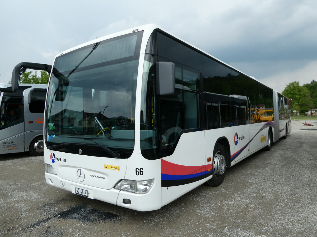 (235'426) - Steffen, Remetschwil - Nr. 66/AG 6739 - Mercedes am 7. Mai 2022 in Winterthur, EvoBus