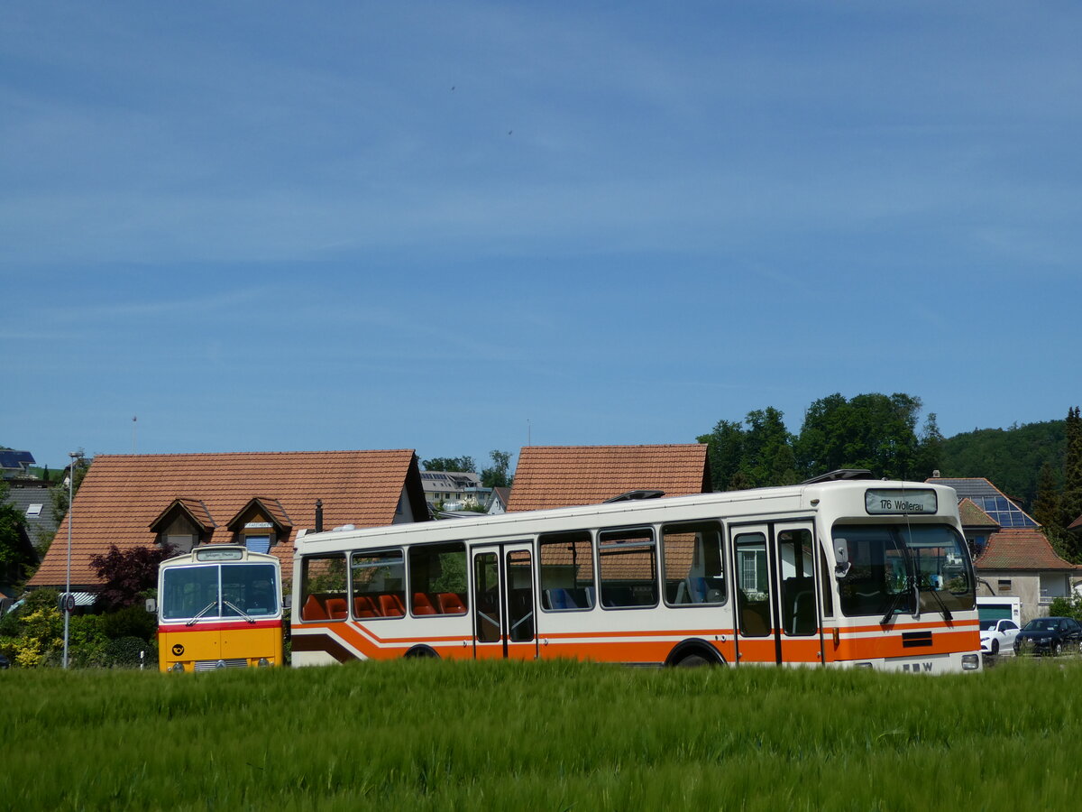 (235'691) - Wegmller, Mnsingen - BE 399'675 - FBW/R&J (ex Bamert, Wollerau) am 15. Mai 2022 in Wynigen, Landi