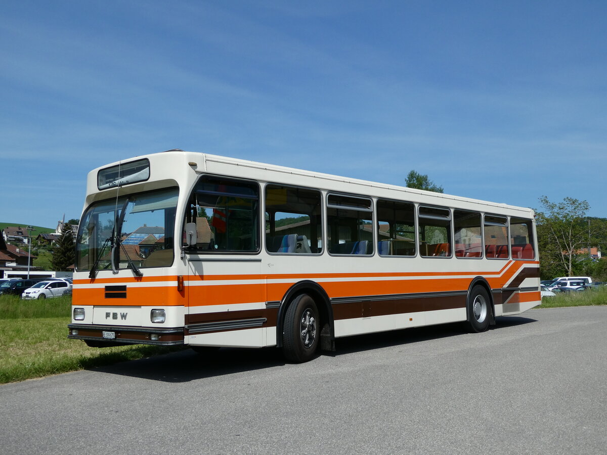 (235'713) - Wegmller, Mnsingen - BE 399'675 - FBW/R&J (ex Bamert, Wollerau) am 15. Mai 2022 in Wynigen, Landi