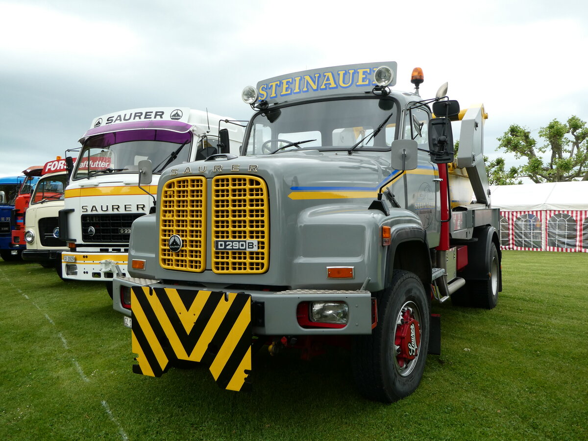 (235'780) - Steinauer, Bennau - SZ 11'551 - Saurer am 21. Mai 2022 in Arbon, Arbon Classics