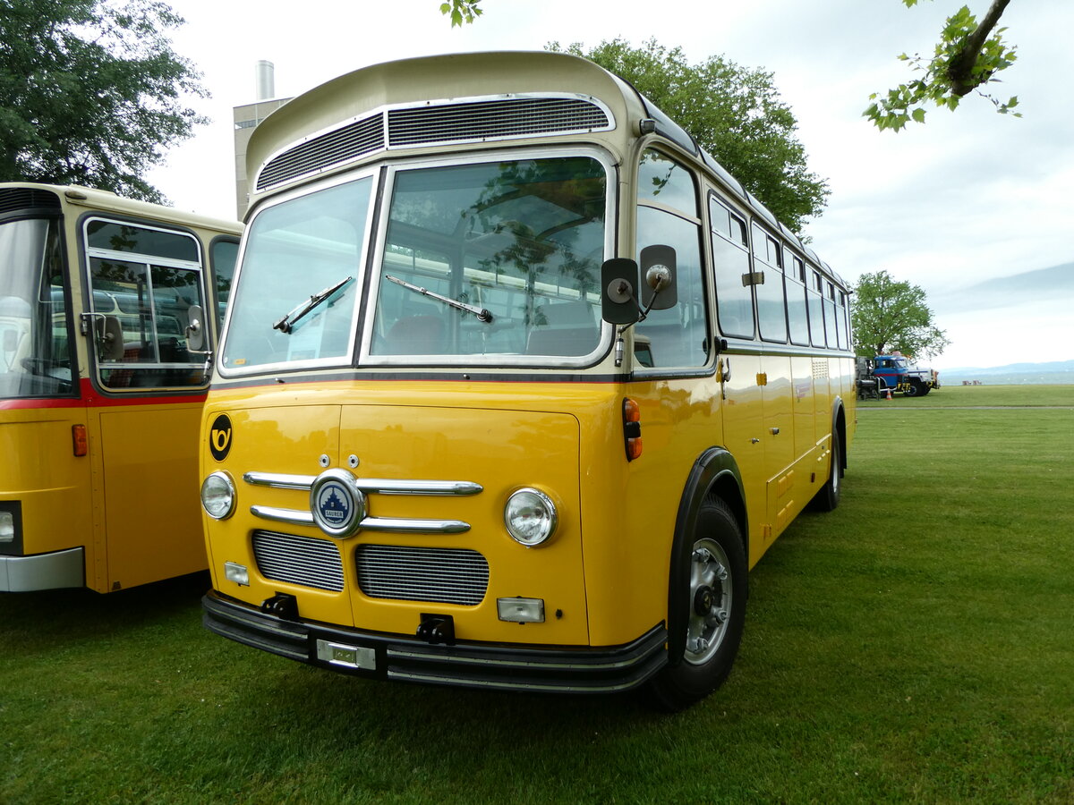 (235'792) - Oldtimer Club Saurer, Arbon - Saurer/Saurer (ex Ryffel, Zrich; ex M+79'550; ex P 24'136; ex P 21'736) am 21. Mai 2022 in Arbon, Arbon Classics