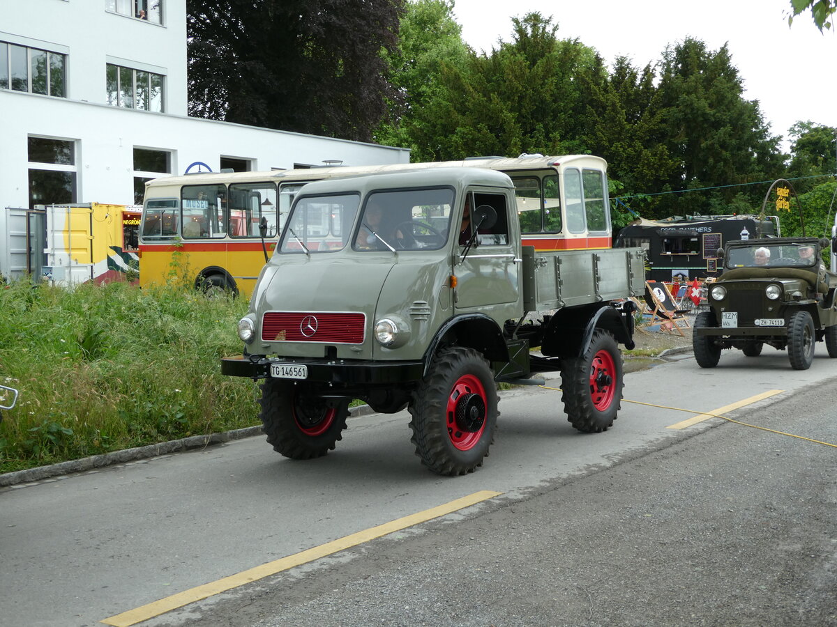 (235'833) - Mercedes - TG 146'561 - am 21. Mai 2022 in Arbon, Arbon Classics