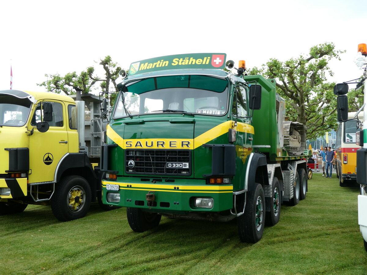(235'880) - St�heli, Roggwil - TG 189'216 - Saurer am 21. Mai 2022 in Arbon, Arbon Classics