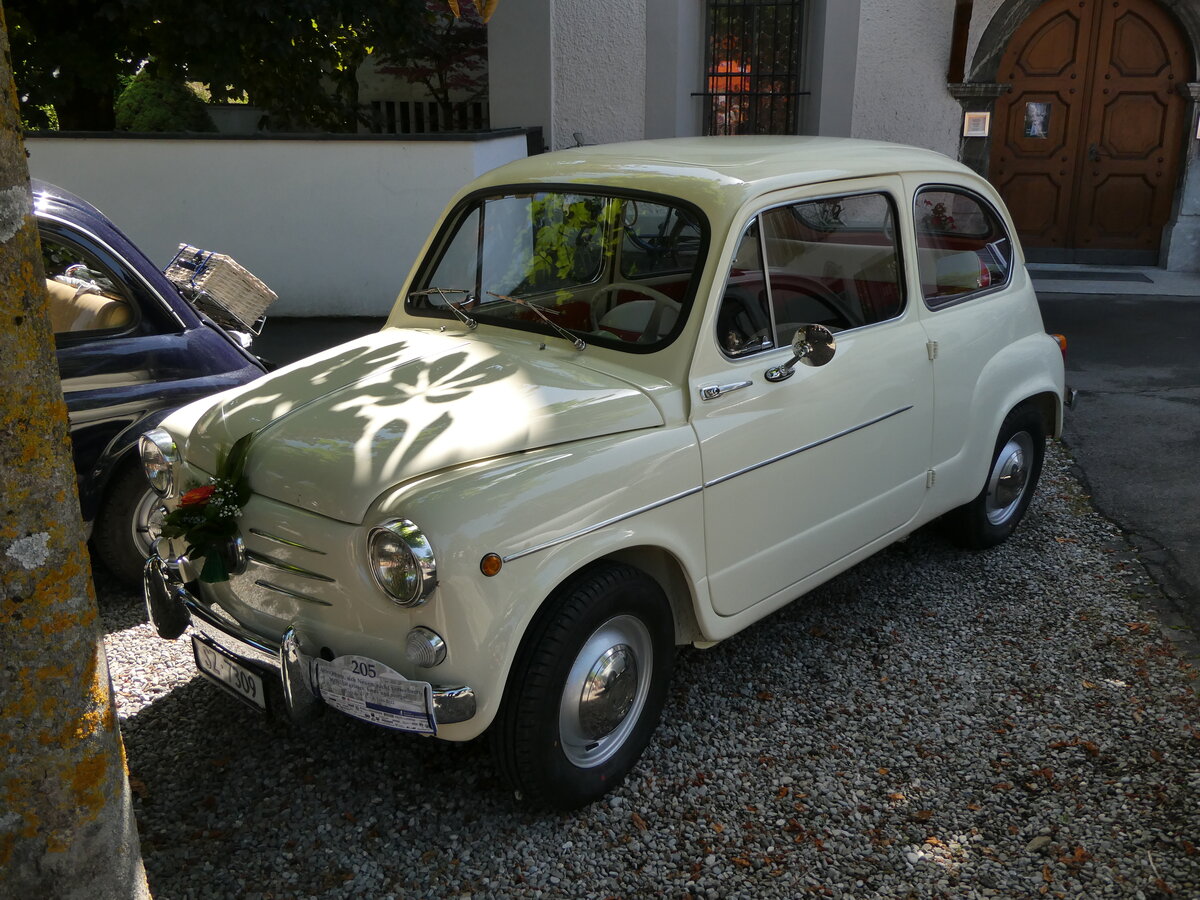 (236'618) - Fiat - SZ 7309 - am 4. Juni 2022 in Sarnen, OiO
