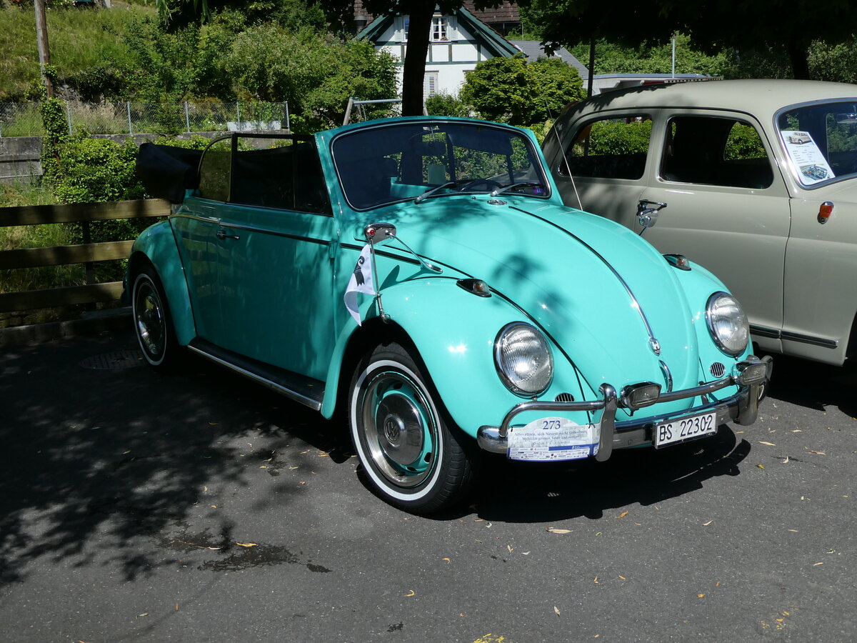 (236'633) - VW-K�fer - BS 22'302 - am 4. Juni 2022 in Sarnen, OiO