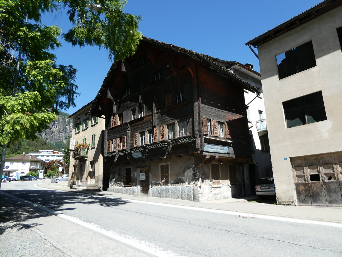 (237'143) - Ehemaliges Ristorante am 12. Juni 2022 in Faido
